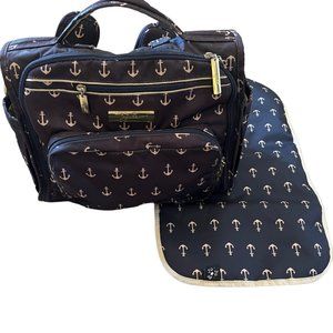 JU-JU-BE Nautical Theme Maternity Diaper Bag/Backpack